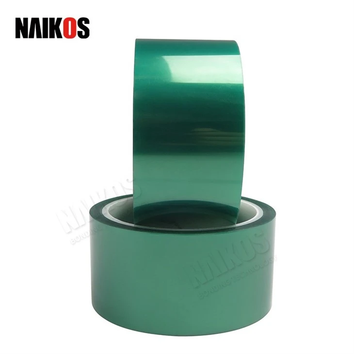High Temperature Green PET Polyester Adhesive Tape